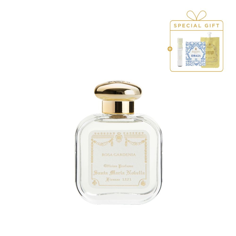 로사 가데니아 오드코롱 50ml(+오드코롱 2ml+바디샘플 8ml+이드랄리아 크림 2ml)