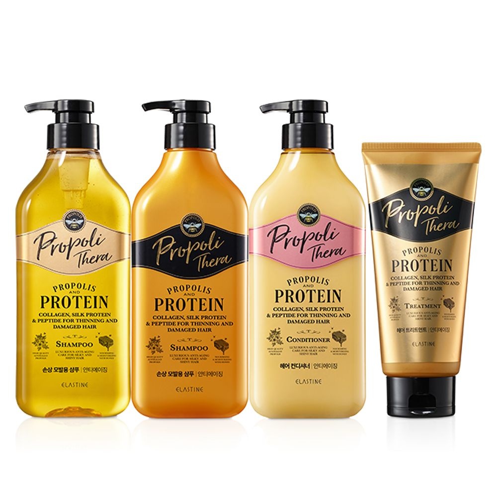 엘라스틴 프로폴리테라 샴푸/컨디셔너/트리트먼트 택1 (손상용샴푸500ml)