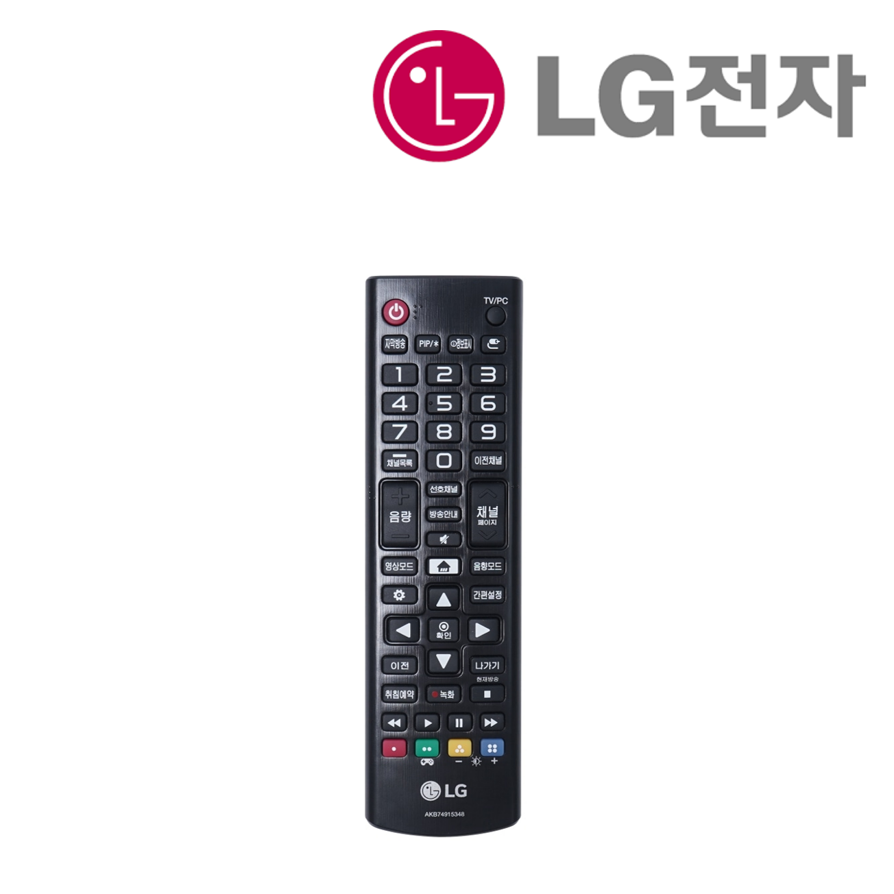 LG정품 모니터PC 전용 리모컨 24MT48DY 24MT49DC 24MT58DF393629