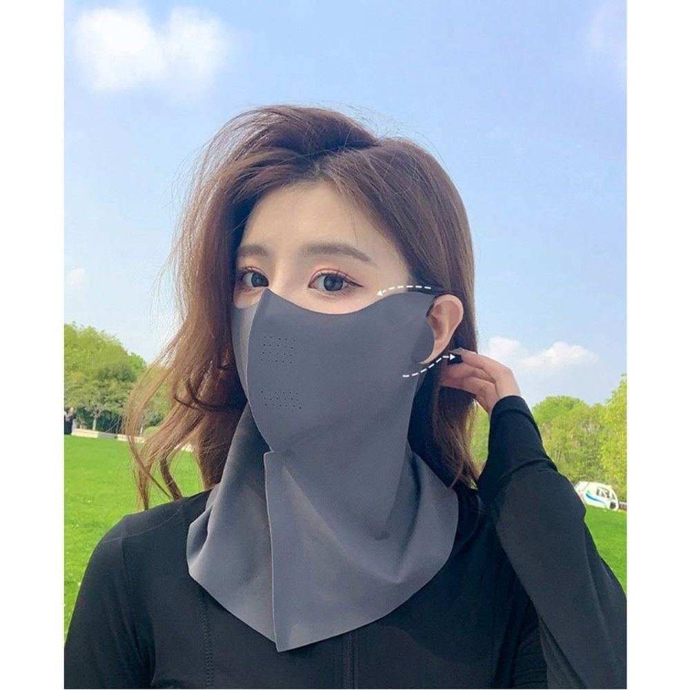 이우시캉왕문화용품유한공사/(주)서정코리아 자외선차단마스크 골프 햇빛가리개 야외활동 쿨링 등산