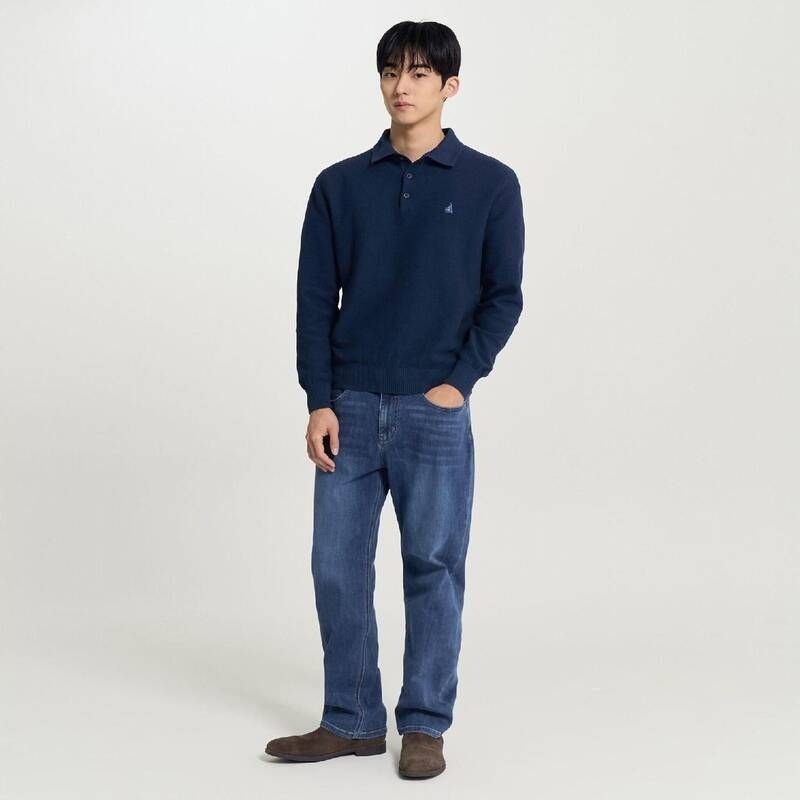 빈폴 멘 빈폴 멘 컴포트핏 저지 데님 팬츠 - 블루 BC6221C75P 4H2Y8G 9E9T1P