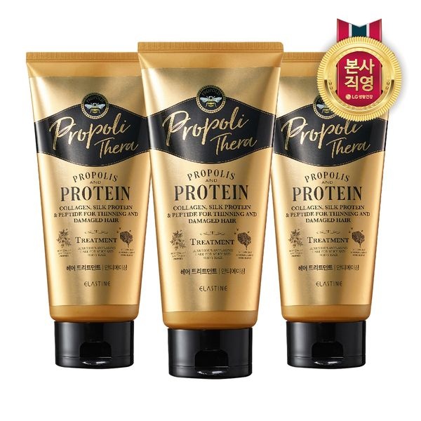엘라스틴 프로폴리테라 손상 모발용 트리트먼트 300ml x 3개