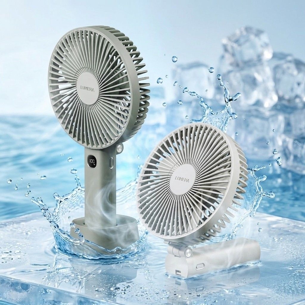루메나 빅팬 휴대용 탁상용 폴더블 선풍기 FAN PRO MAX V
