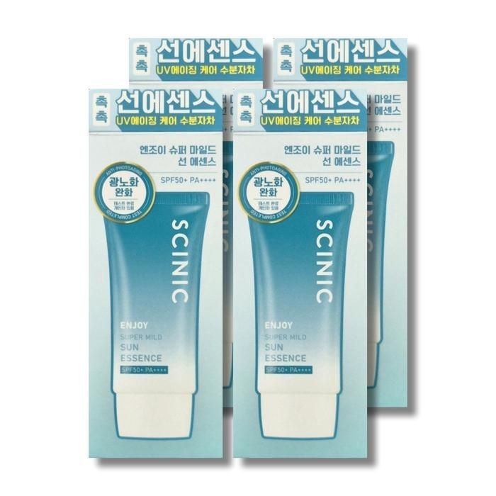 싸이닉 엔조이 슈퍼 마일드 선 에센스 SPF50+/PA++++ 50ml 4개 /wb