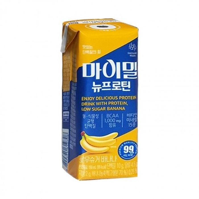 DE 마이밀 마시는 뉴프로틴 로우슈거 바나나 190ml 30팩