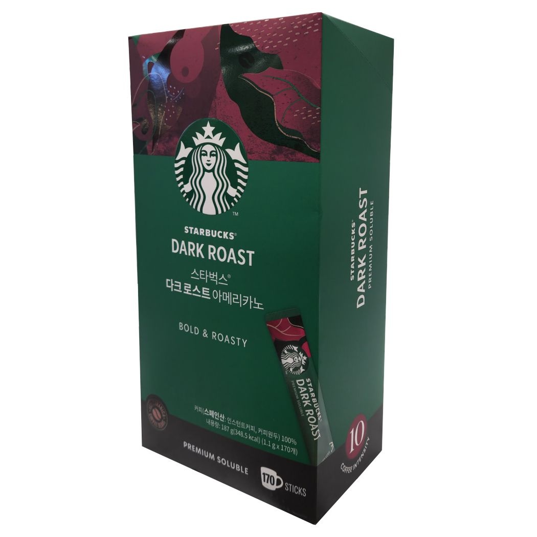 스타벅스 다크 로스트 아메리카노 1.1g X 170개입 인스턴트 커피
