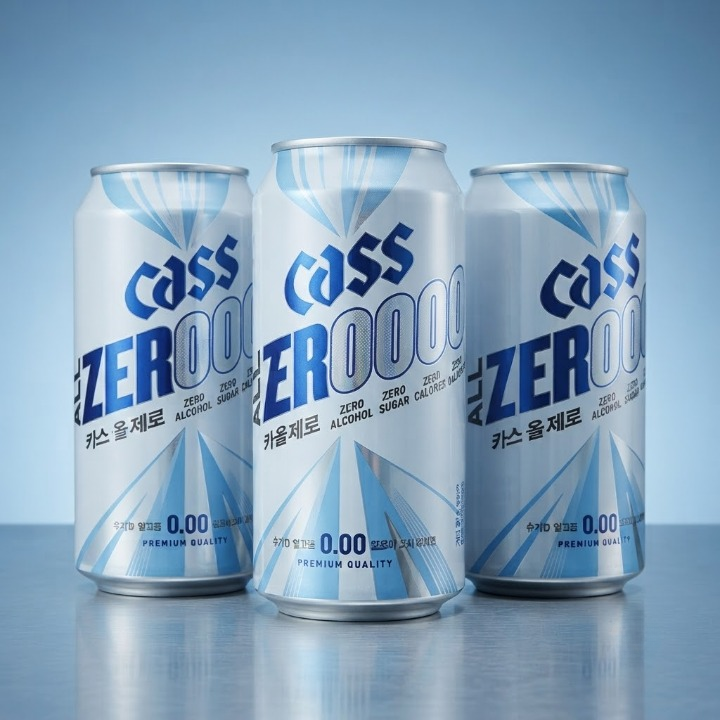 카스 올제로 500ml 24캔 논알콜 무알콜 맥주맛 음료