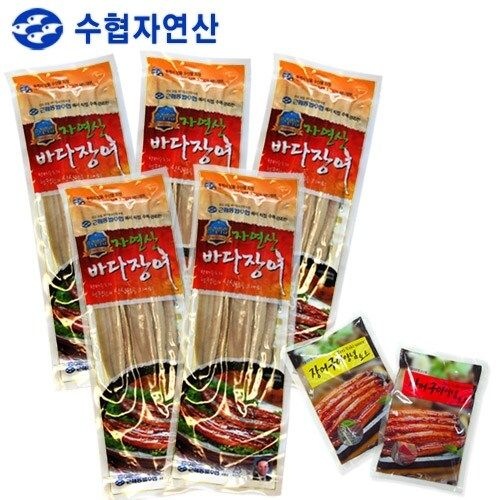 [근해통발수협] 프리미엄 자연산 바다장어 260g(5미) x 5팩 / 소스(매운맛4,...