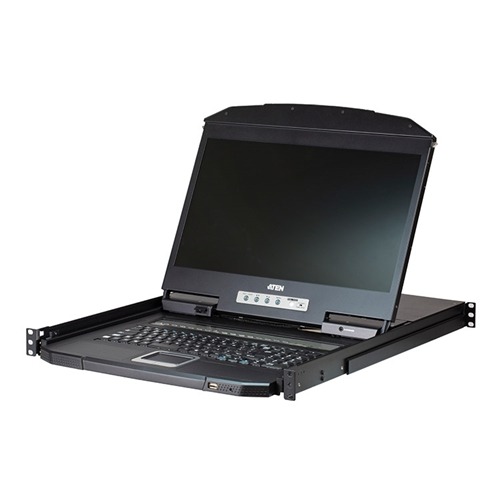 ATEN LCD KVM CL3108NX PS/2-USB VGA 18.5인치 8포트 LCD KVM