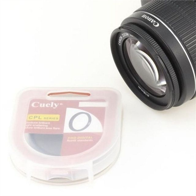 톡톡마켓 dslr 카메라 필터 카메라 cpl 필터 55mm 편광 렌즈 풍경 색감 사진 보정