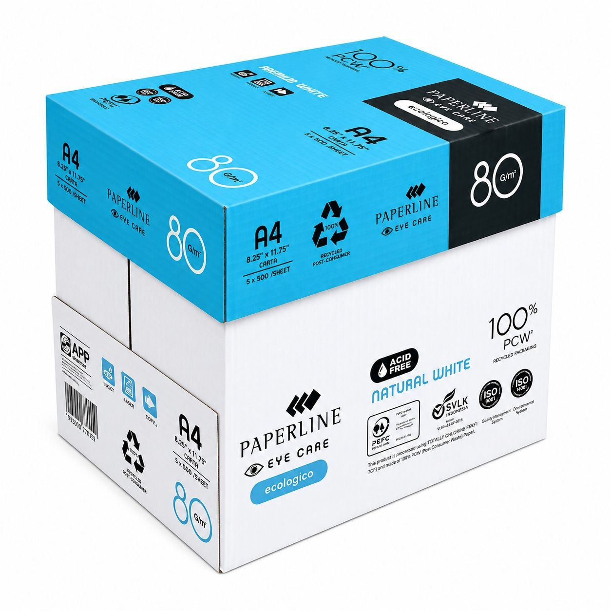 페이퍼라인 아이케어 A4 80g 1BOX