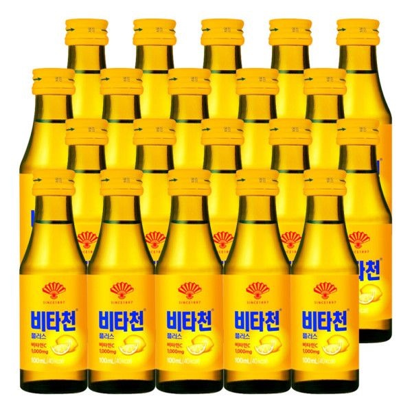 [오늘출발] 동화약품 건강음료 비타천플러스 100mlx20병