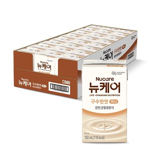 [롯데백화점] 웰라이프 [대상웰라이프] 뉴케어 미니 구수한맛 150ml x 32입