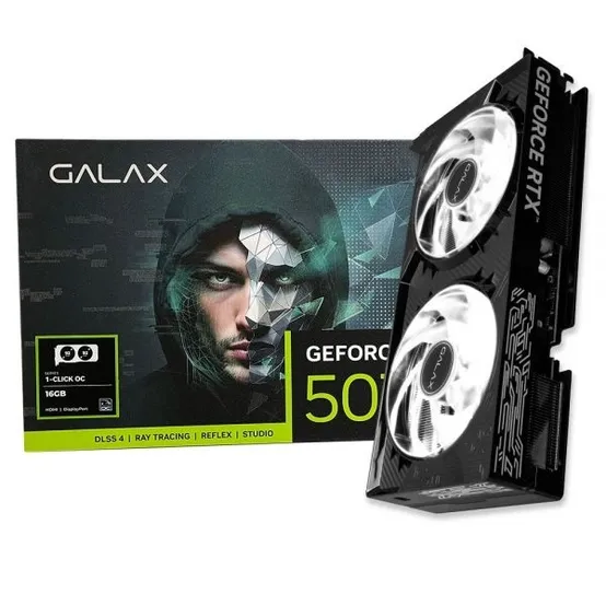 갤럭시 GALAX 지포스 RTX 5070 Ti BLACK 2X OC D7 16GB