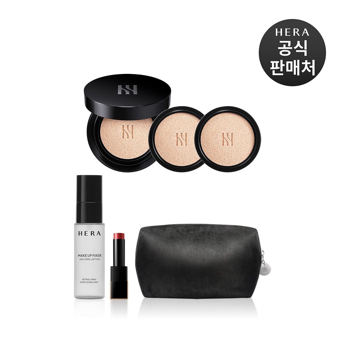 [롯데백화점] 헤라 [기획]블랙쿠션 파운데이션 디럭스 SPF34/PA++ (본품15g+리필15gx2)