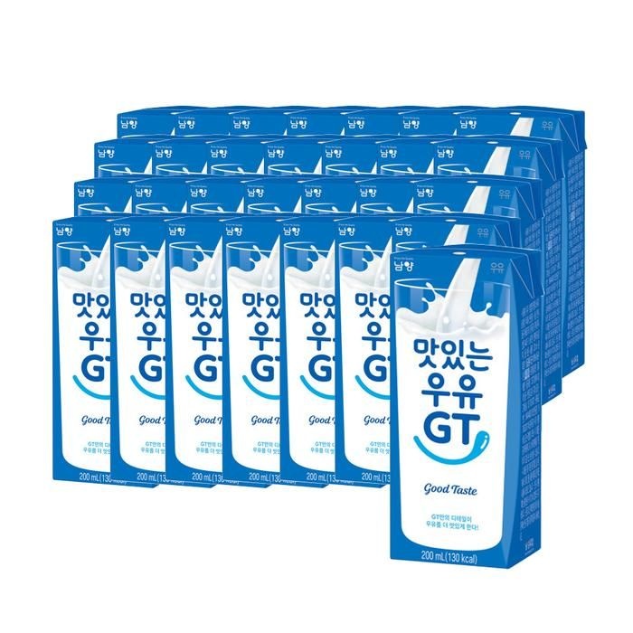 남양유업 맛있는우유 GT 200ml (멸균) [24개]