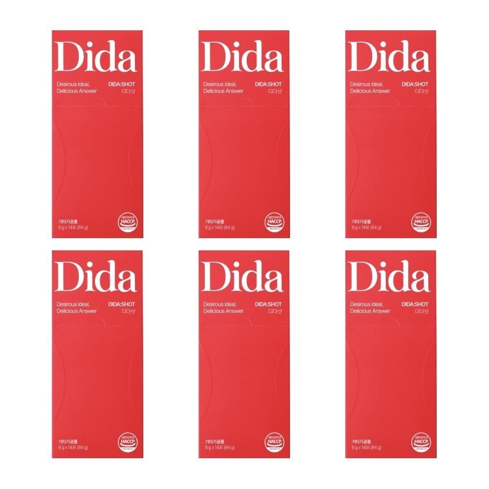 [오늘출발] 디다 디다샷 Dida shot 디도샷 디도 다다 샷 14포 6개 MJ