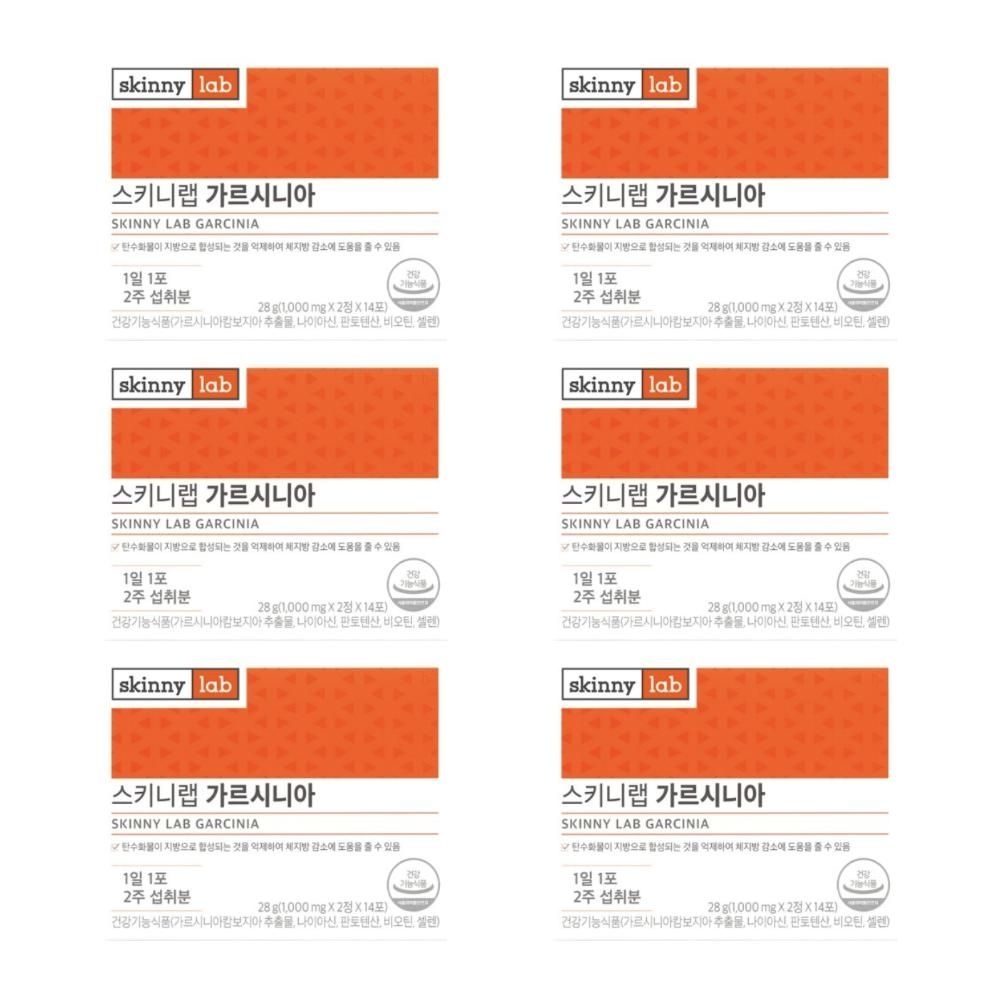 스키니랩 가르시니아 스키니 분말 가루 스키랩 중년 여성 6개 MJ