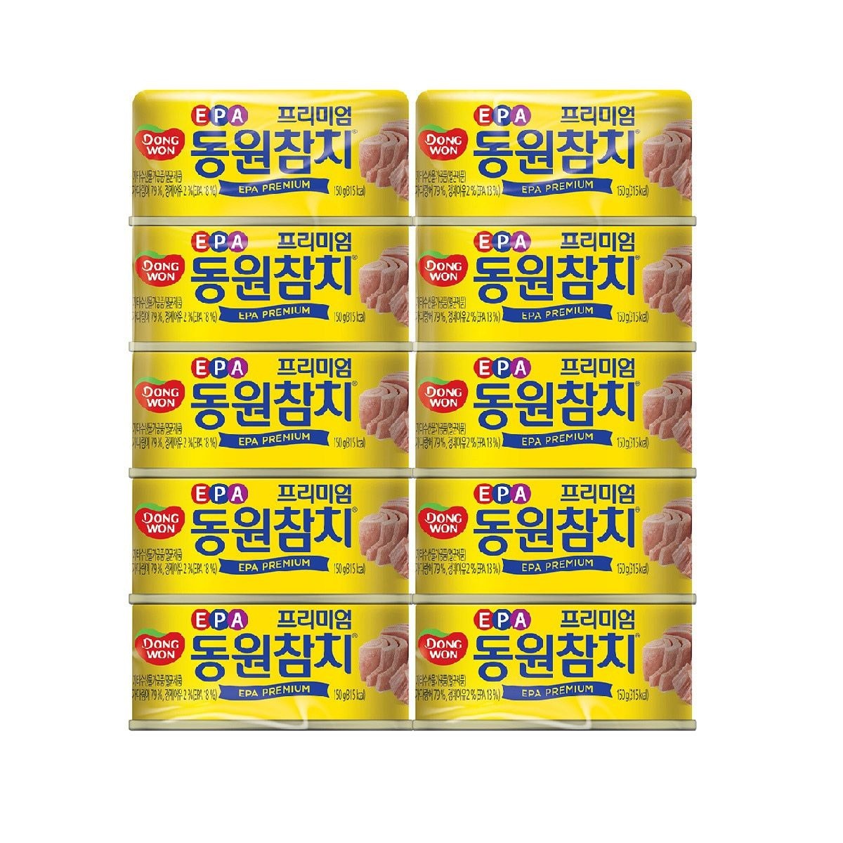 [온누리7%혜택]무료배송 동원참치 동원EPA 150g x 10개입 참치캔 코스트코