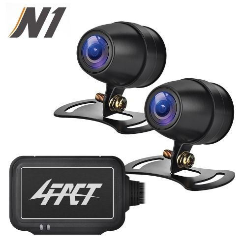 포팩트 N1 오토바이블랙박스 전후방 2채널 방수