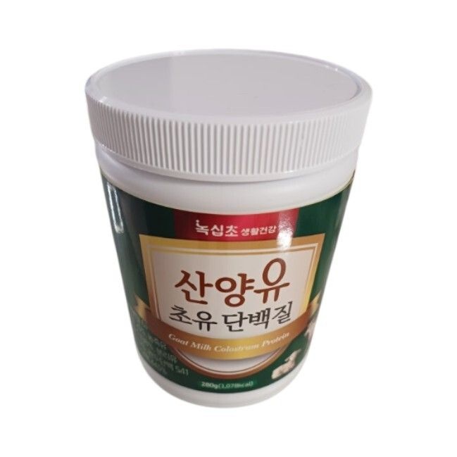 녹십초생활건강 녹십초 산양유 초유 단백질 분말 보충제 프로틴 280g 3통 저분자 콜라겐 함유