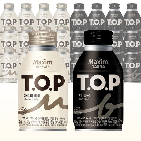 sellerhub [하프클럽]티오피 275ml 2종혼합 마스터라떼12+더블랙12