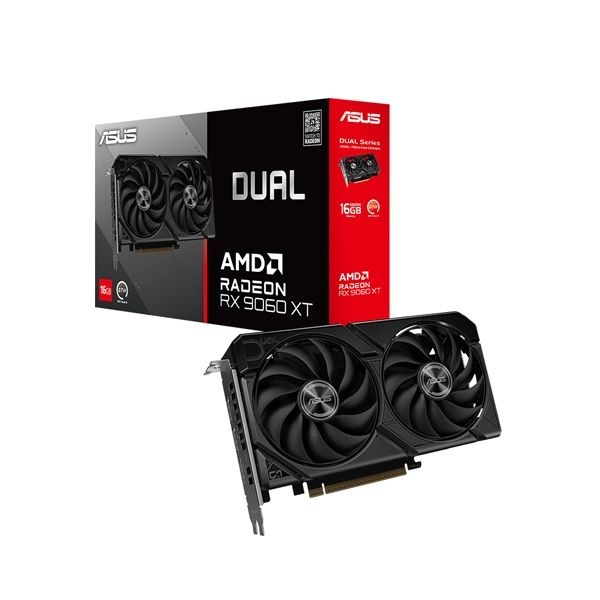 ASUS DUAL 라데온 RX 9060 XT D6 16GB 대원씨티에스