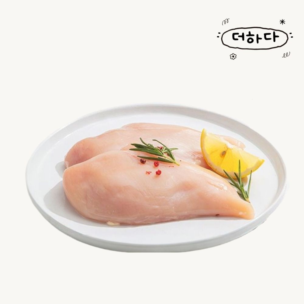 더하다 푸드원 냉동 생닭가슴살 5kg (200gX5개입X5개)