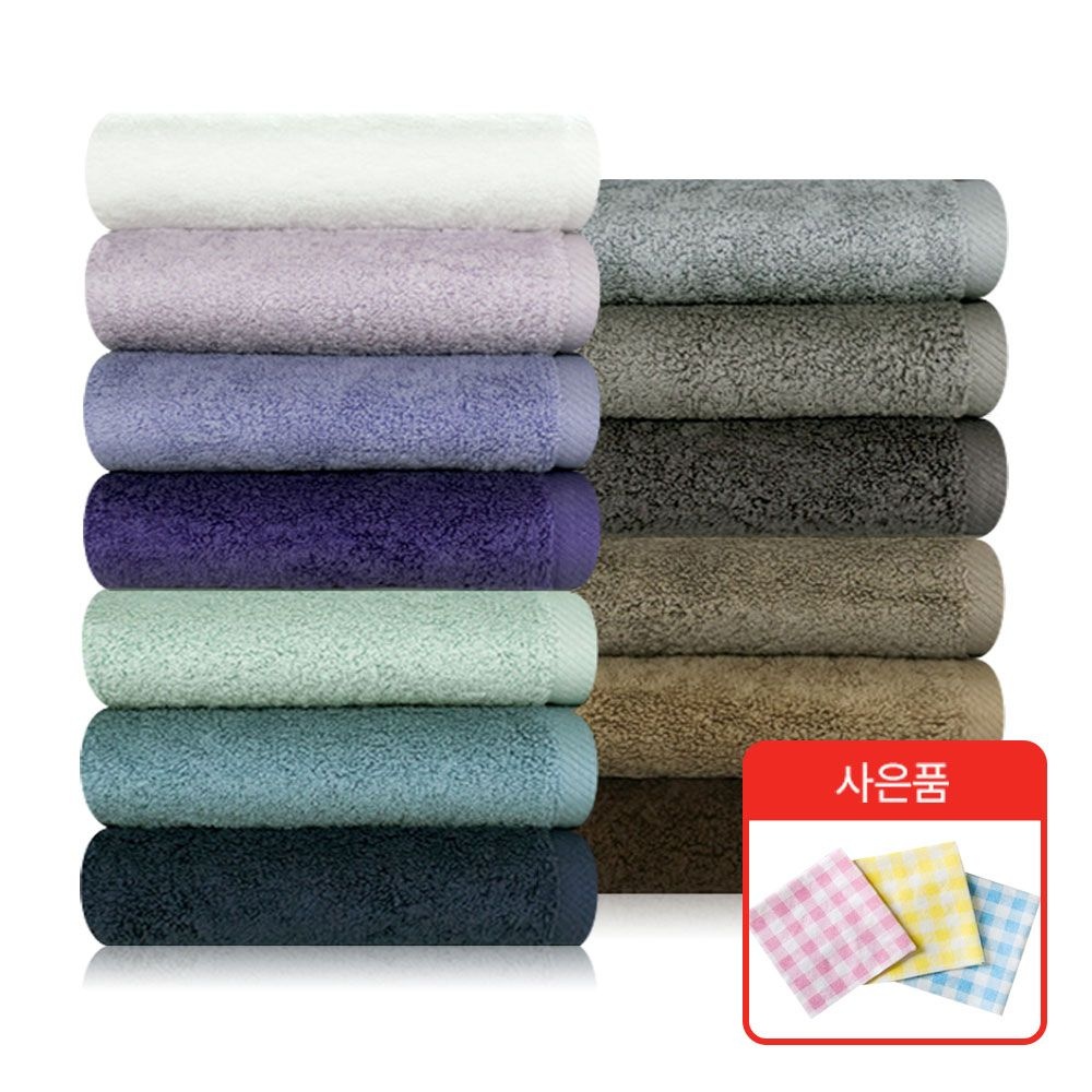 송월타올 송월 호텔수건 40수 170g 10장세트+사은품