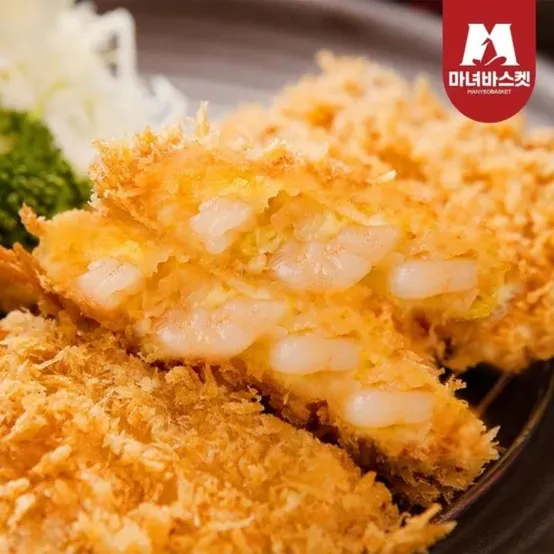 [APP전용] 오오통살 새우까스 새우패티 1kg(20개입)+1kg(20개입) 총 2kg