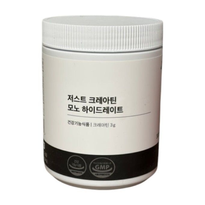 잠백이 저스트 크레아틴 모노 하이드레이트 300g 1개