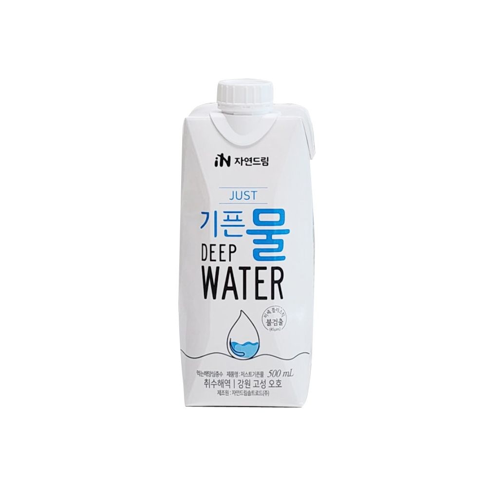 자연드림 JUST 기픈물 330mL 18입