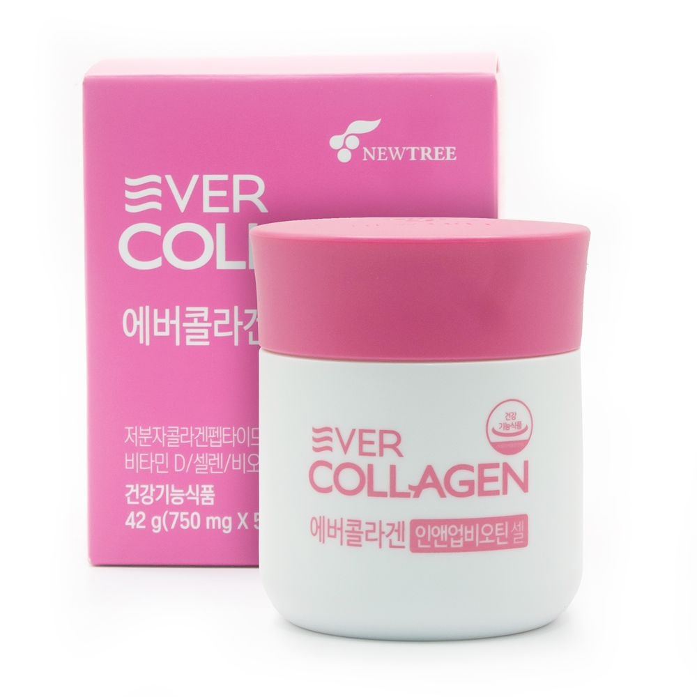 에버콜라겐 인앤업 비오틴 셀 750mg x 56정 1개 / WJ /
