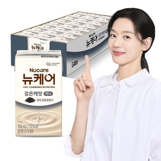 [본사] 뉴케어 미니 고소한 검은깨 (150mlx24팩) 1박스 (뉴케어 미니 고소한 검은깨 150ml(24입))