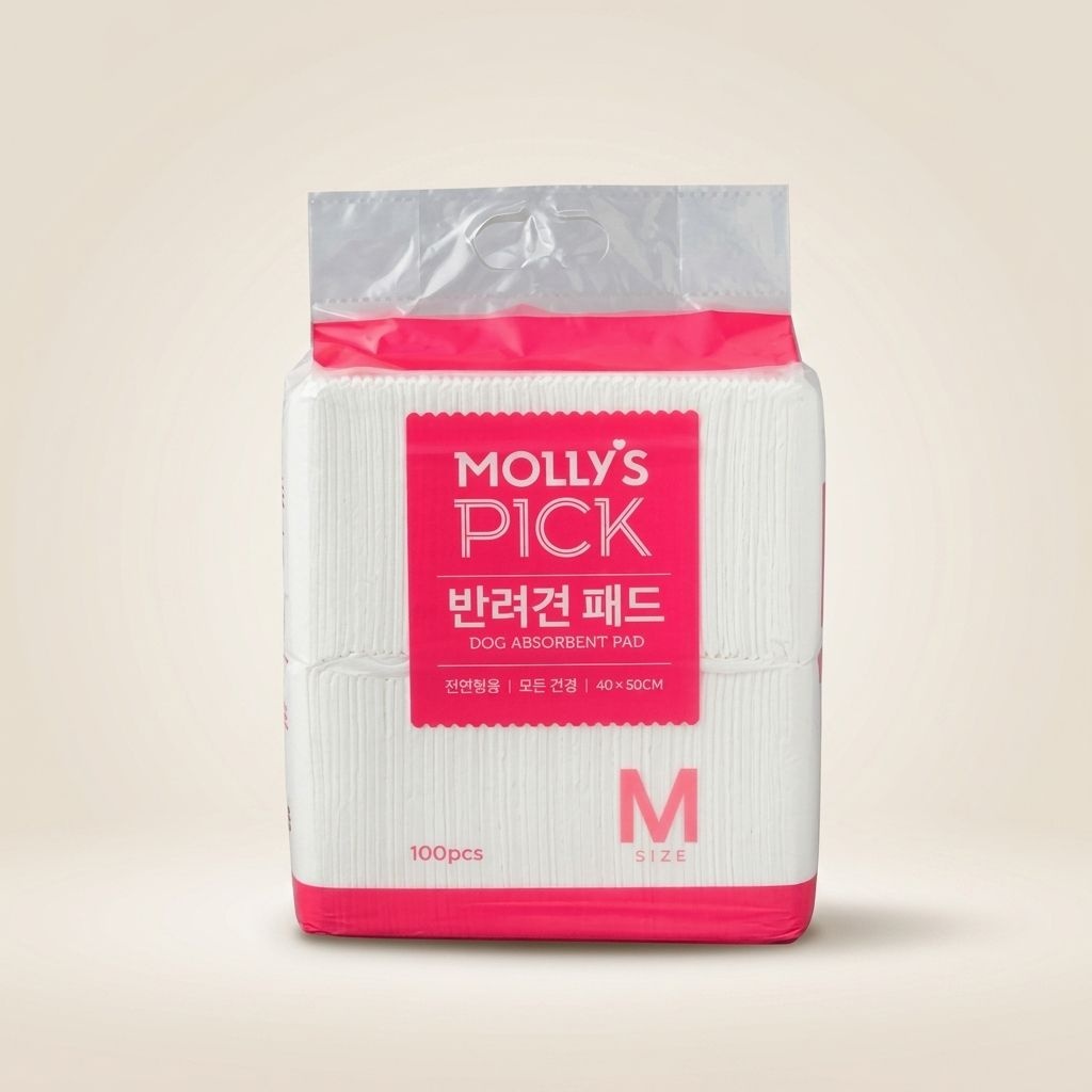 M 40x50cm 반견 MOLLYS 장기간사용 몰리스픽 패드 100매