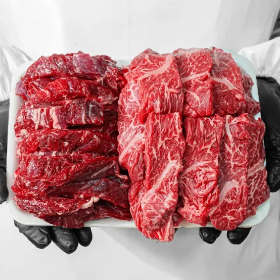 [맛춤상회] 소 한마리 특수부위 수입산 안창살 2팩 + 토시살 2팩 (각 200g / 총 800g)