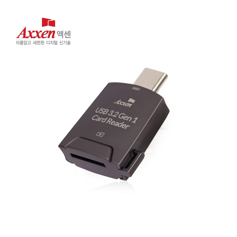 [오늘출발] 액센 CRD30 USB 3.2 C타입 마이크로SD 카드리더기