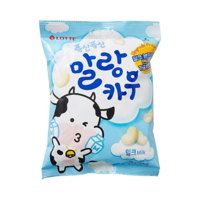 롯데 말랑카우 밀크 158g, 1개
