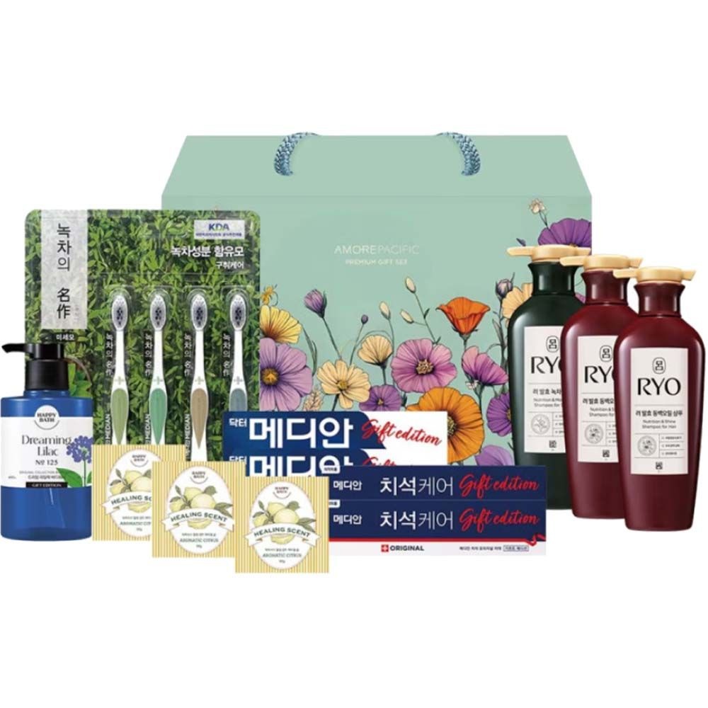 아모레퍼시픽 다온2호/생활용품 선물세트 샴푸 바디워시 치약 칫솔 비누 명절선물