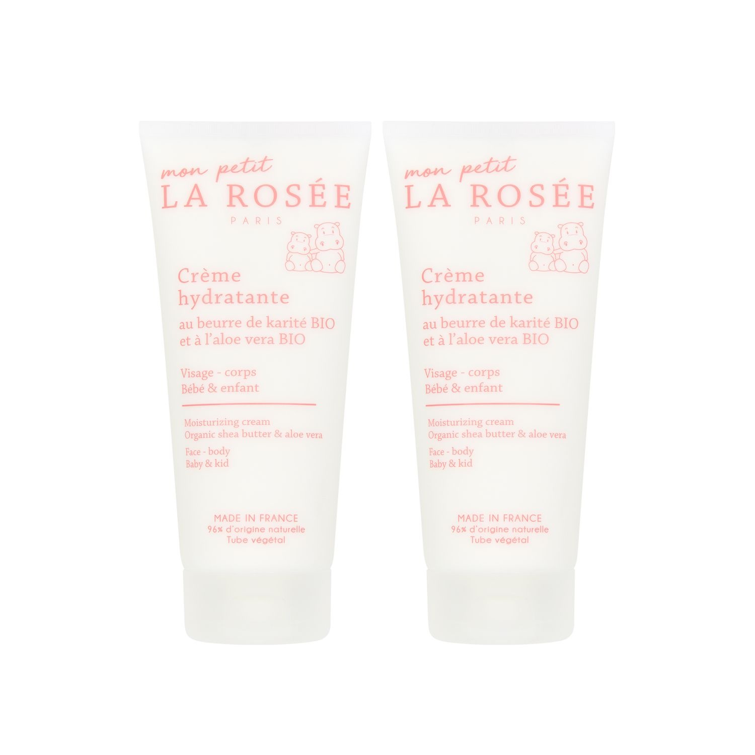 몽 쁘띠 라로제 베이비 모이스춰라이징 페이스&바디크림 200ml 더블세트