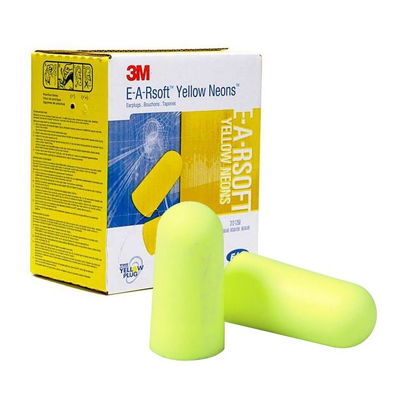 3M 폼 타입 귀마개 소프트네온 50쌍 소음차단