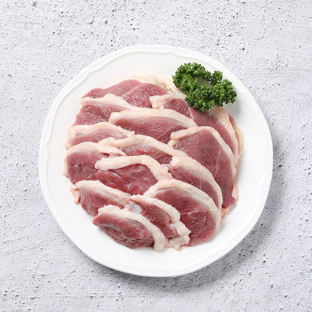 두메산골 냉장 생 오리슬라이스 1kg+1kg