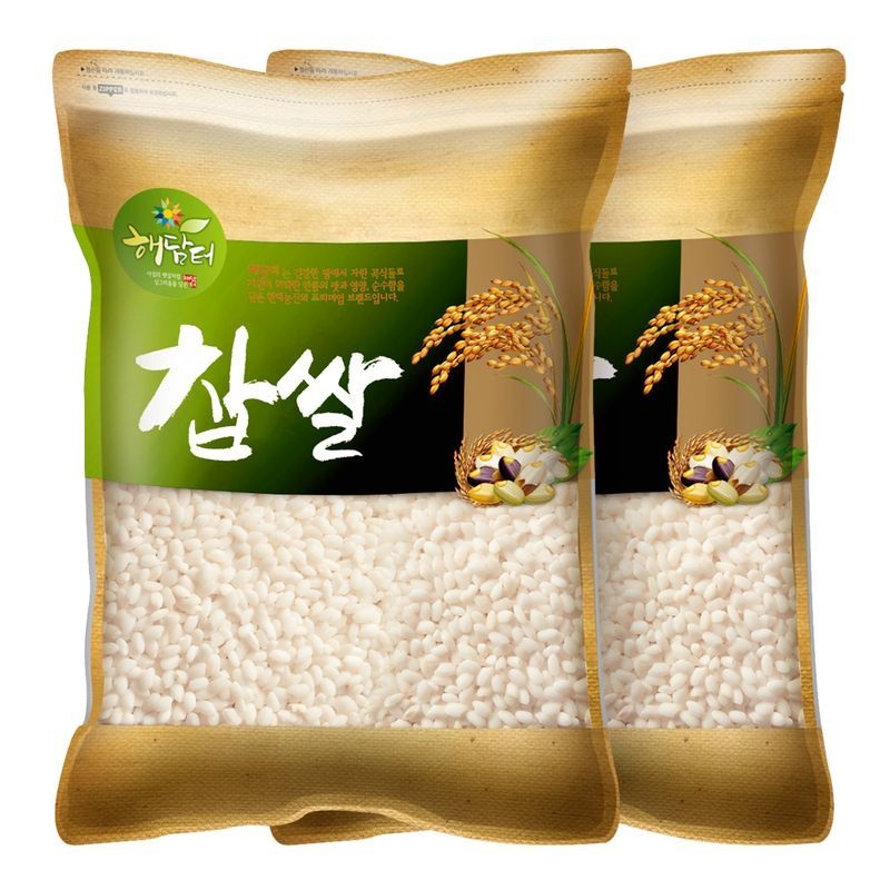 현대농산 국산 찹쌀 4kg (2kgx2봉)