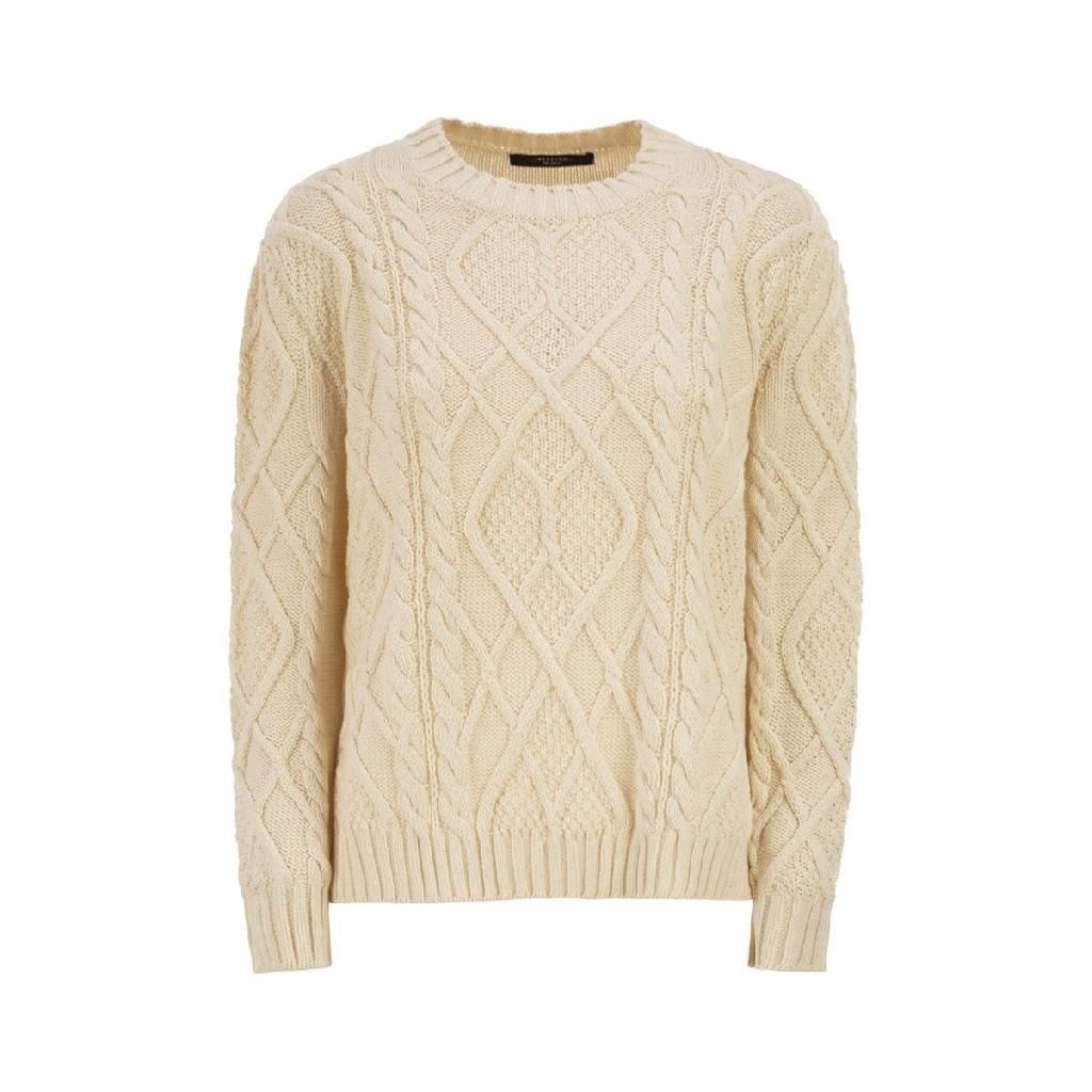 위켄드막스마라 [해외] 위켄드 막스마라 26SS 막스마라 WKDTENORE   코튼 점퍼 with cables 앤 다이아몬드 pattern 2615361231600001 TP569664798