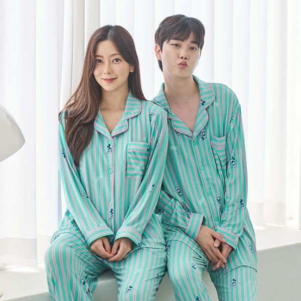 디즈니 피치셔츠형 긴팔세트(WD324) 미키잠옷 택1