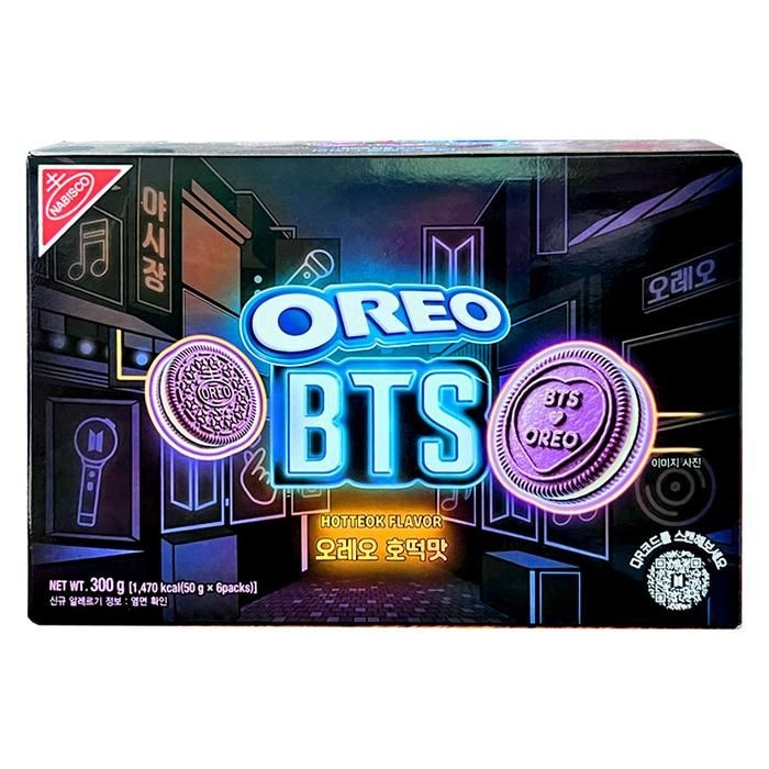 오레오 BTS 호떡맛 한정판 에디션 300g 1개