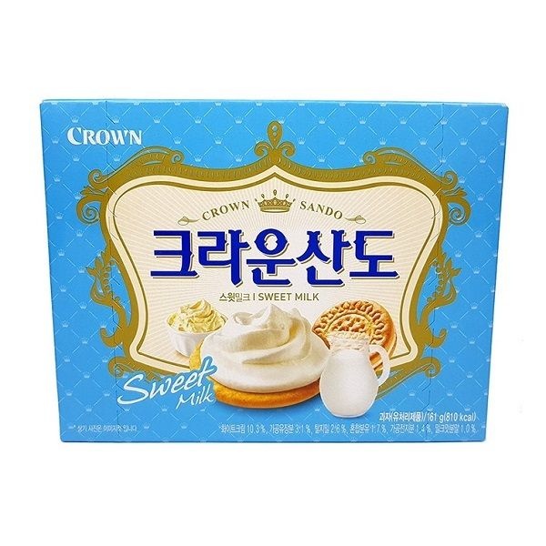 크라운 산도스윗밀크 161g