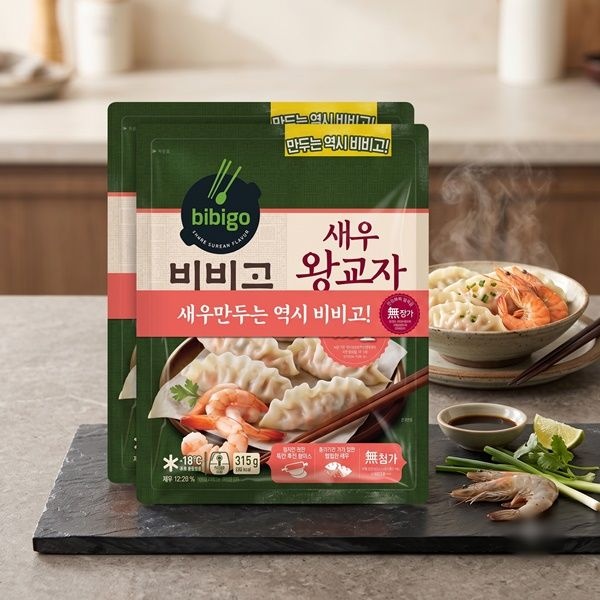 비비고 새우왕교자 315g 6개