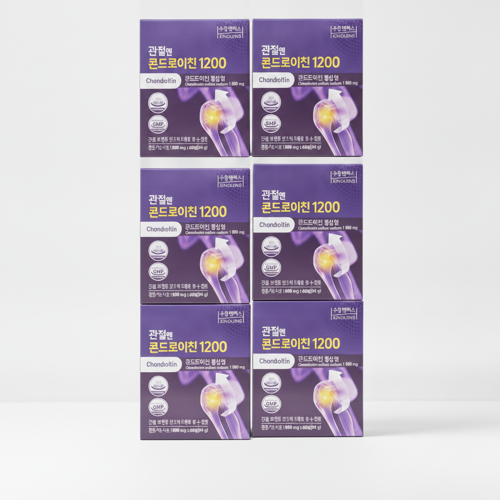 주영엔에스 관절엔 콘드로이친 1200 소연골 6개월분 (1박스X60정)