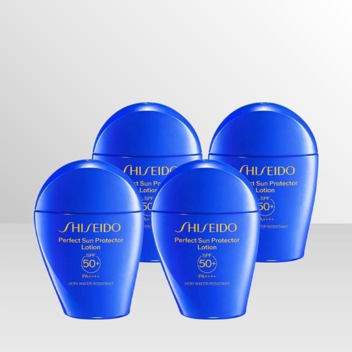 [오늘출발] 시세이도 퍼펙트 UV 프로텍터 파란자차 50ml (SPF50+/PA++++) x 4개